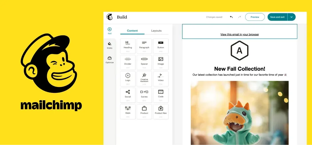 Mailchimp voor e-mail marketing